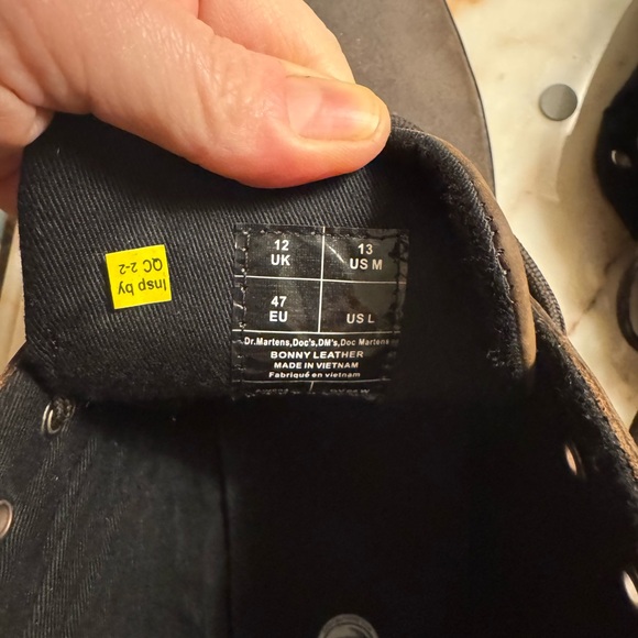 🆕 Men’s Dr. Martens Brown Leather Boots - Size 13 - Picture 7 of 8